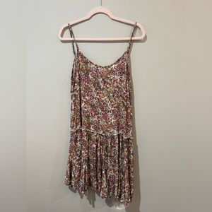 Multicolored floral dress